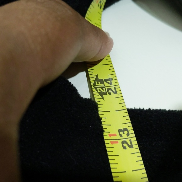 Denver Hayes| Black Long Sleeve Sweater Zippered 100% Polyester - Picture 8 of 8